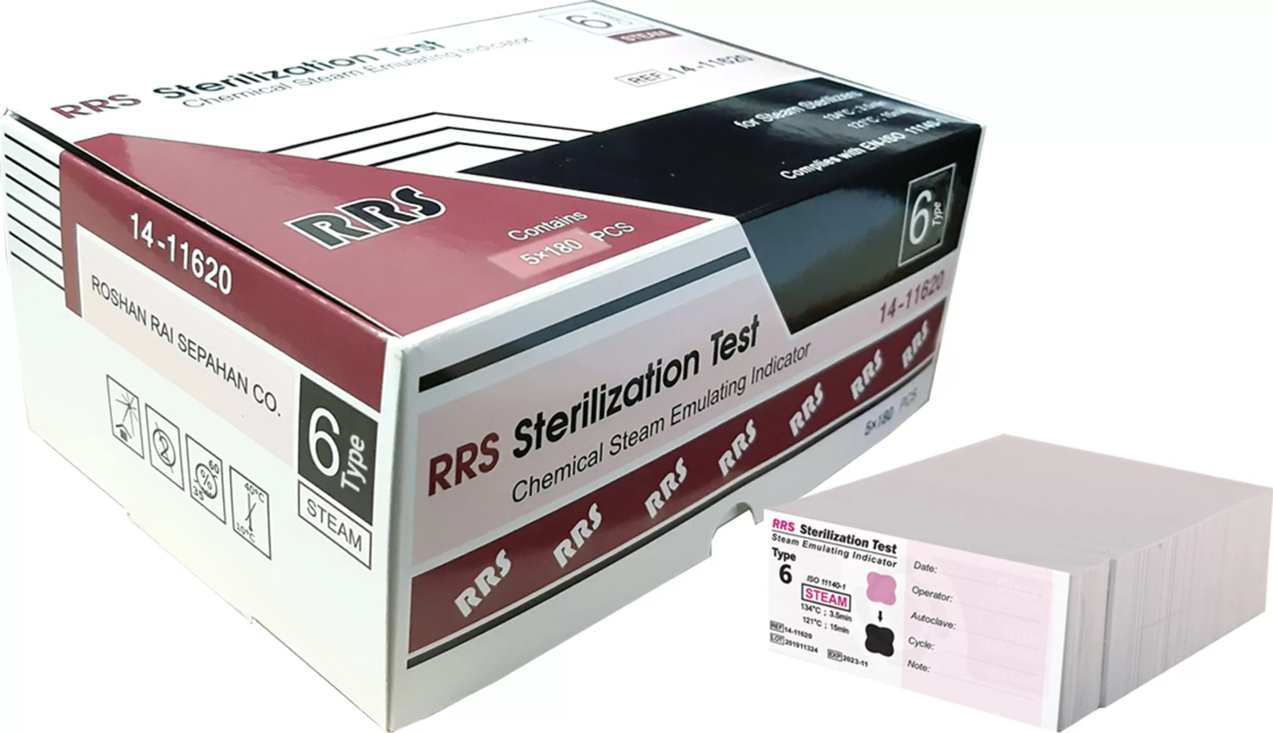 Steam Chemical Indicator Type 6 (RRS 14-11620)
